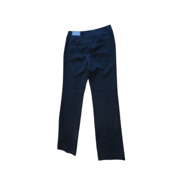 New w Tags, Ann Taylor Signature Black Straight Pants SZ 6, Inseam 32" - Picture 5 of 9